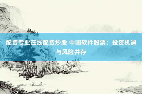 配资专业在线配资炒股 中国软件股票：投资机遇与风险并存