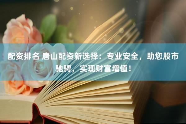 配资排名 唐山配资新选择：专业安全，助您股市驰骋，实现财富增值！