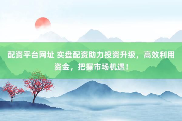 配资平台网址 实盘配资助力投资升级，高效利用资金，把握市场机遇！