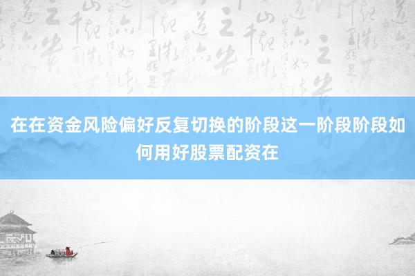 在在资金风险偏好反复切换的阶段这一阶段阶段如何用好股票配资在